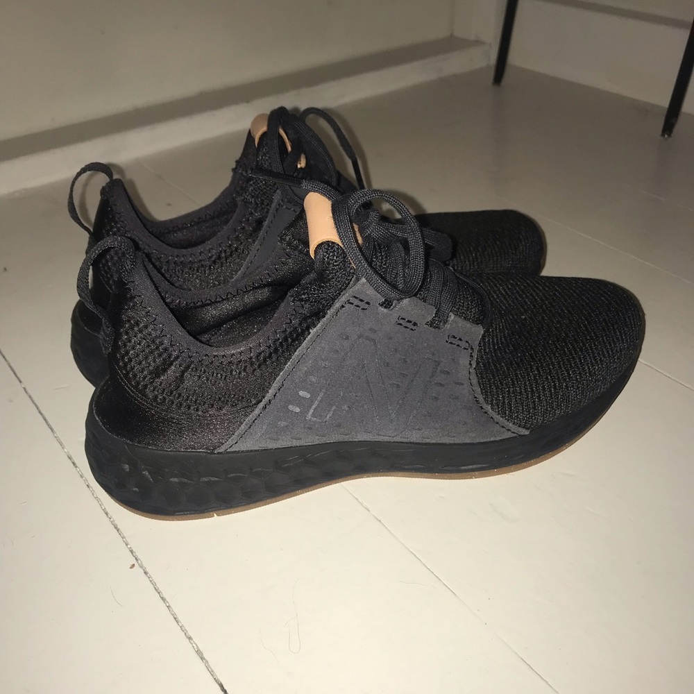 Black New Balance shoes